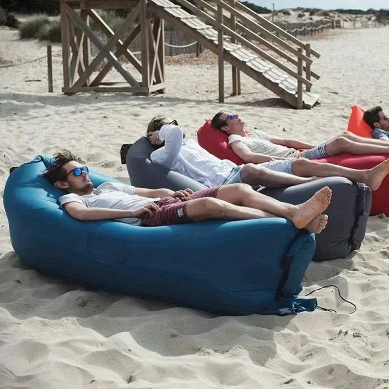 Outdoor Furniture Lounge Set - LUSQI Opblaasbare ligstoel Luchtbank Extra dikke