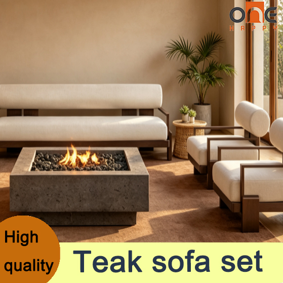 Outdoor Furniture Black - Roestvrije zwarte aluminium buitensofa set, waterdicht