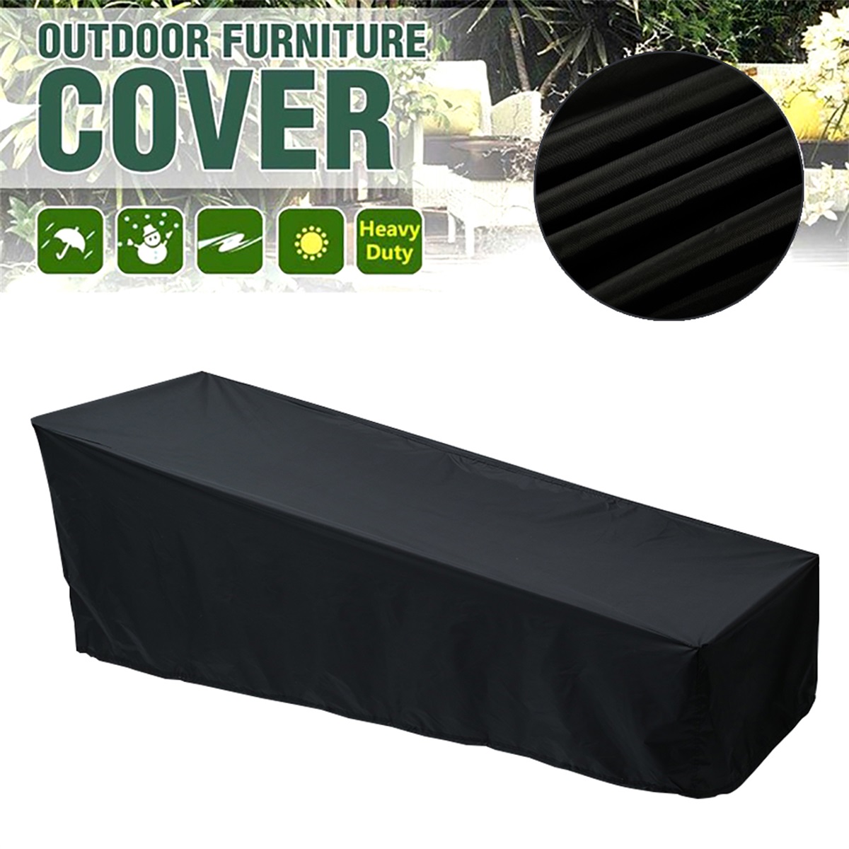 Outdoor Furniture Lounge Set - Outdoor Tuin Zonnebank Cover Ligstoel Cover