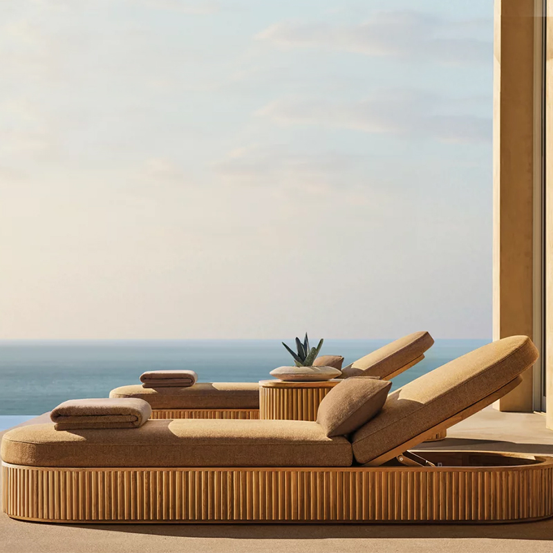 Buitenzwembad ligstoelen voor  - Outdoor Furniture Lounge Set recensie en prijs