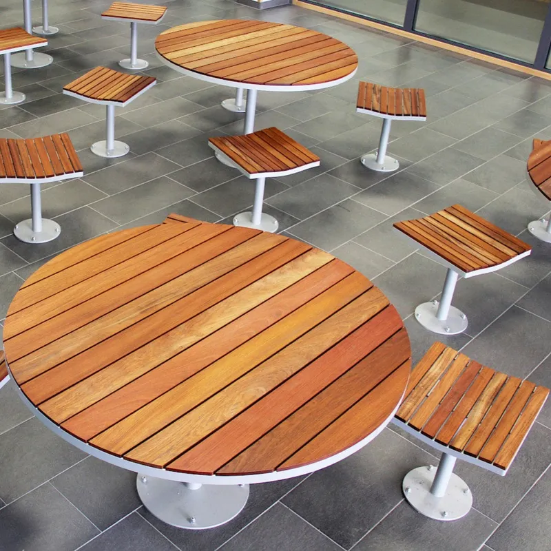 Tuinmeubelenset van hout, goud - Outdoor Furniture Yellow recensie en prijs