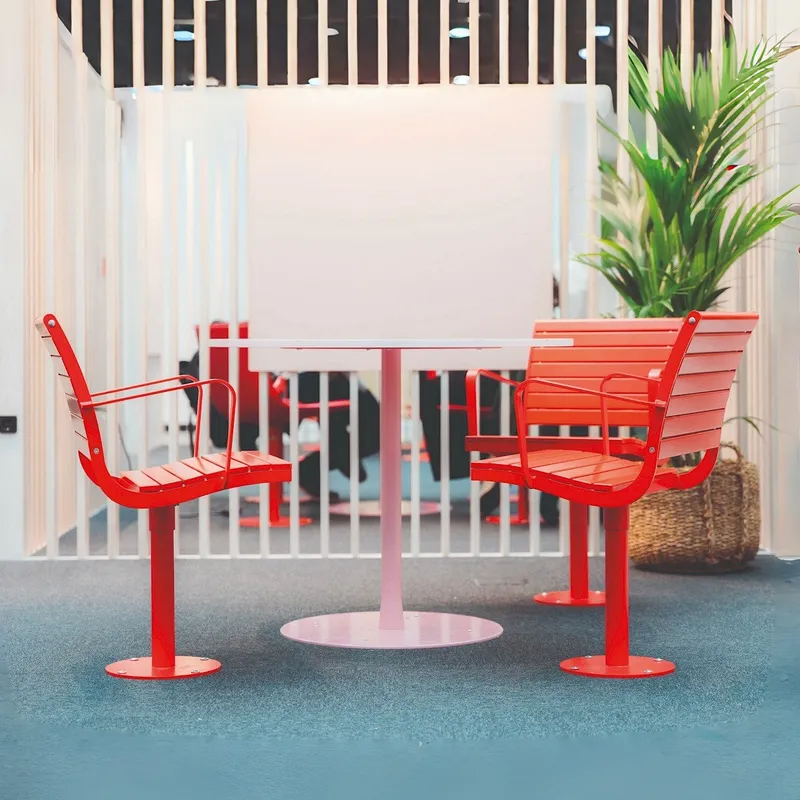 Tuinmeubelenset van hout, goud - Outdoor Furniture Yellow recensie en prijs