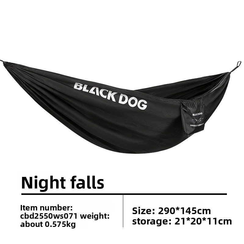Zwarte hondenvormige parachute - Outdoor Furniture Black recensie en prijs