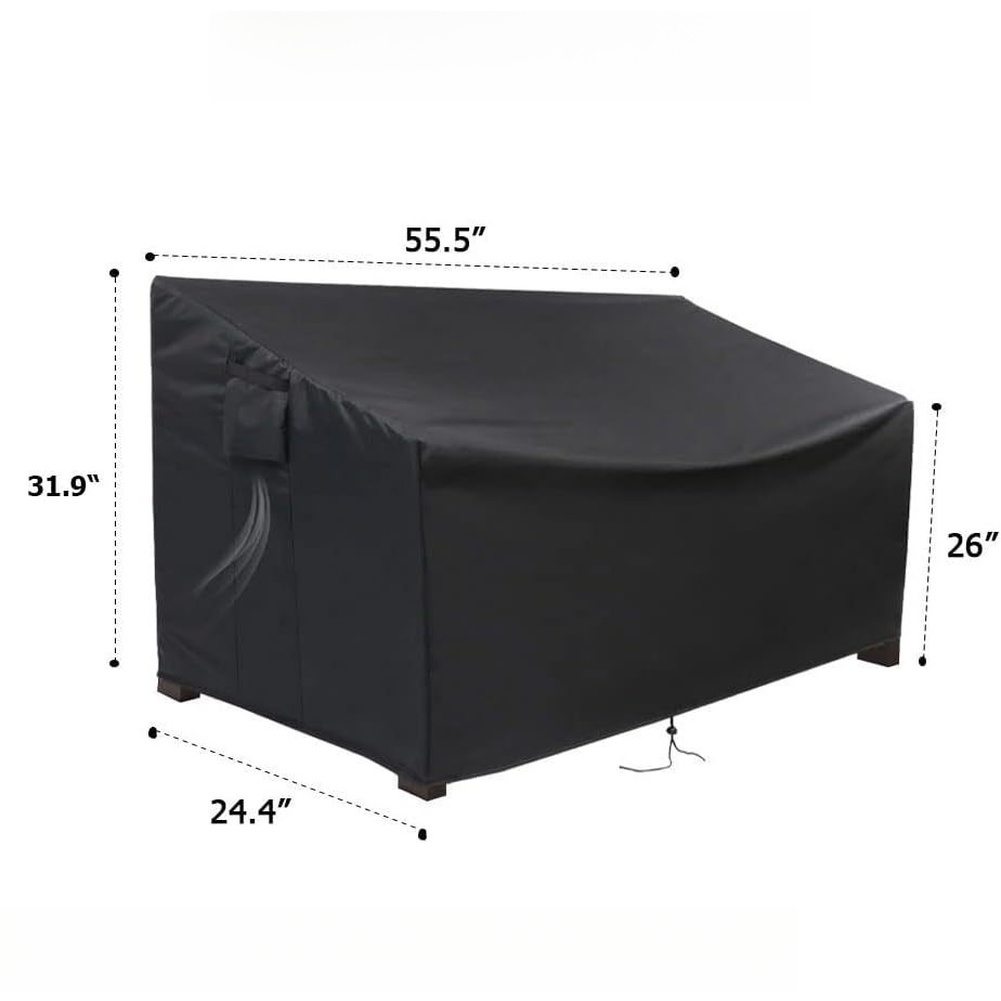 Zware, waterdichte buitensofa  - Outdoor Furniture Black recensie en prijs