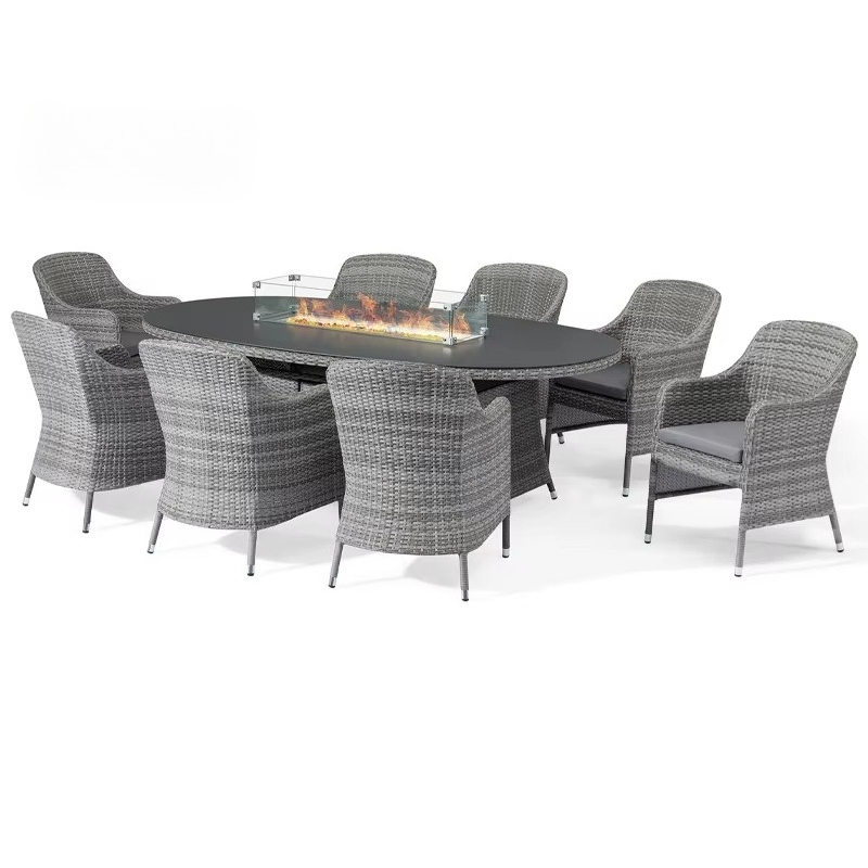 Waterdichte 4-delige loungeset - Outdoor Furniture Set With Fire Pit recensie en prijs
