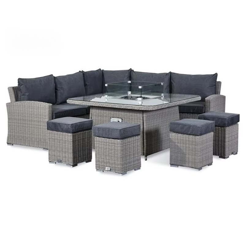 Waterdichte 4-delige loungeset - Outdoor Furniture Set With Fire Pit recensie en prijs
