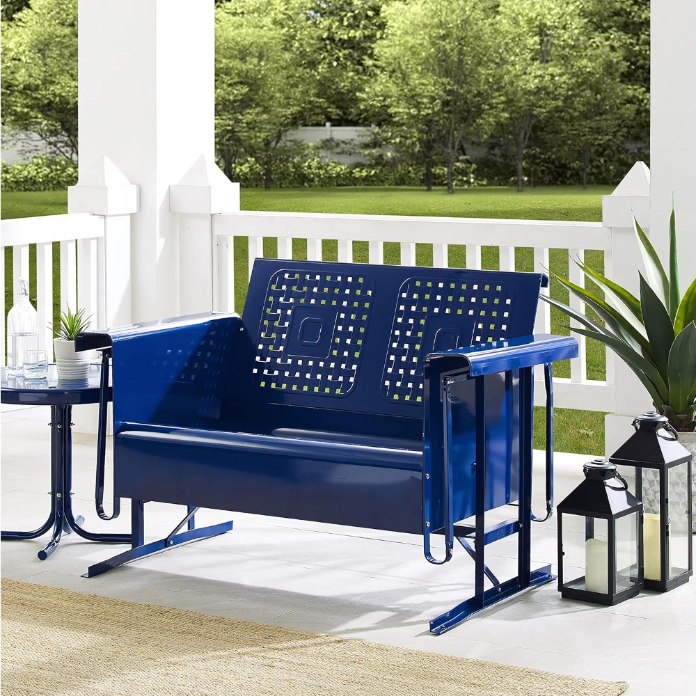 Bates Retro Metal Outdoor Love - Outdoor Furniture Loveseat recensie en prijs