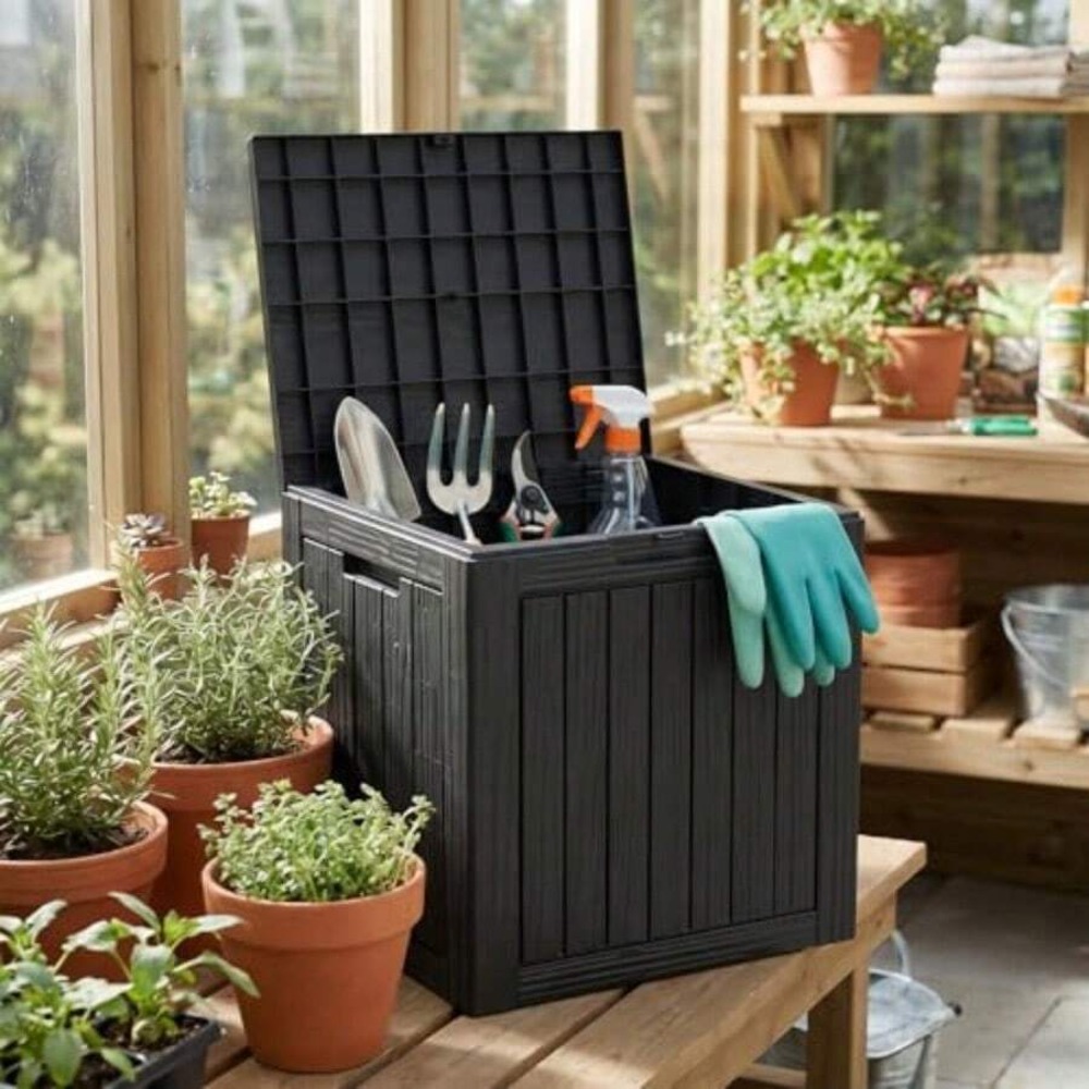 Waterdichte hars opbergbox voo - Outdoor Furniture Weatherproof recensie en prijs