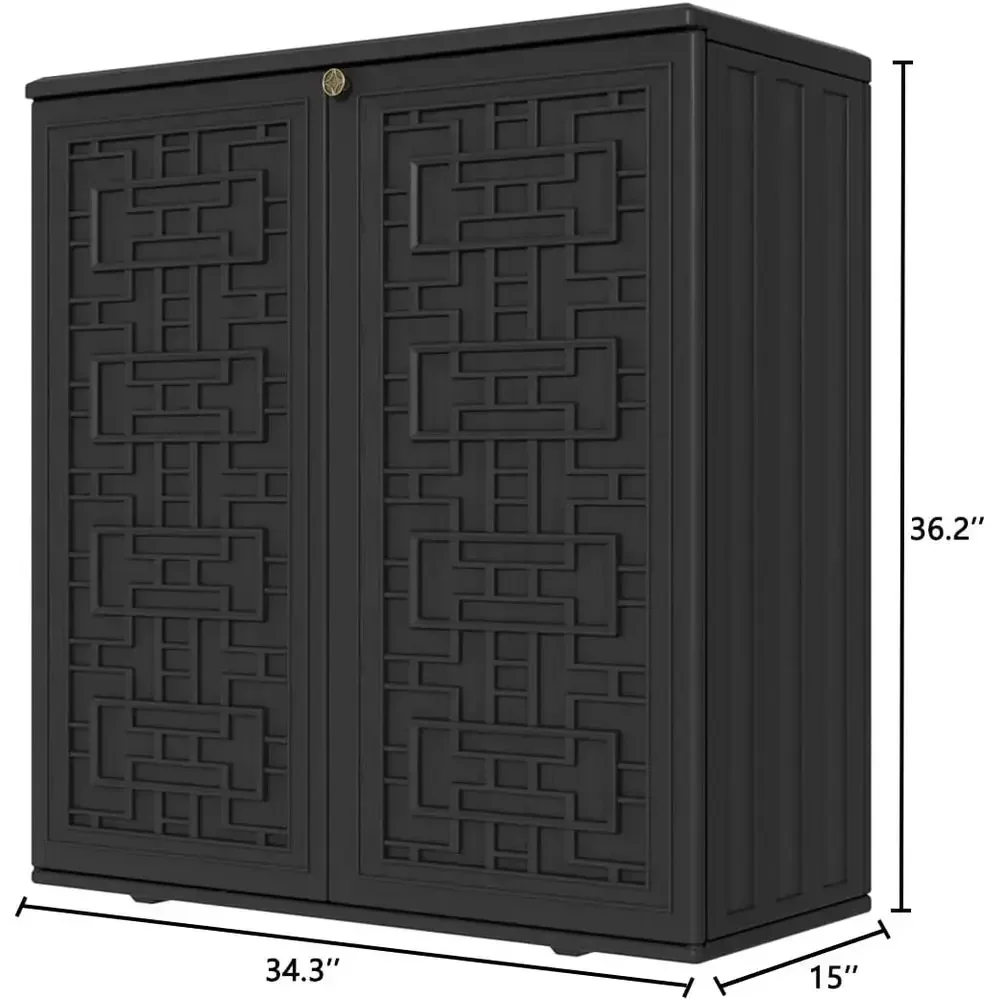 Weerbestendige hars opbergkast - Outdoor Furniture Weatherproof recensie en prijs