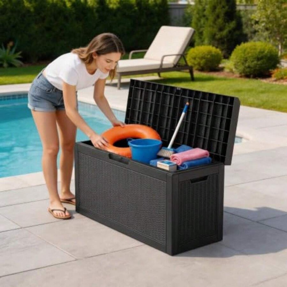 Buitenopslagbox, Deckbox, Wate - Outdoor Furniture Weatherproof recensie en prijs