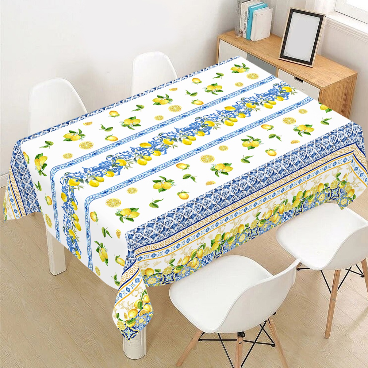 Geel citroenstreep rechthoekig - Outdoor Furniture Yellow recensie en prijs
