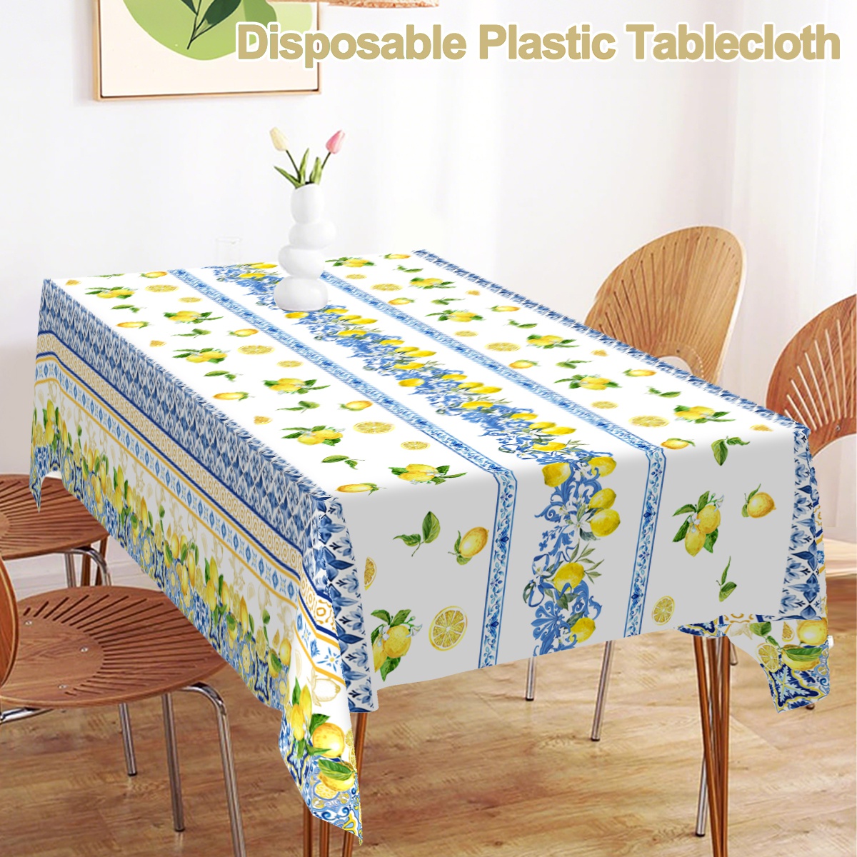 Geel citroenstreep rechthoekig - Outdoor Furniture Yellow recensie en prijs