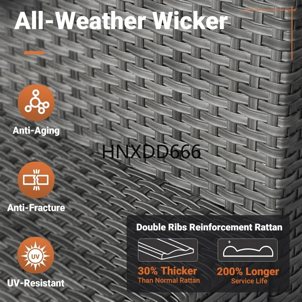 8-delige tuinmeubelset voor bu - Outdoor Furniture Set With Fire Pit recensie en prijs