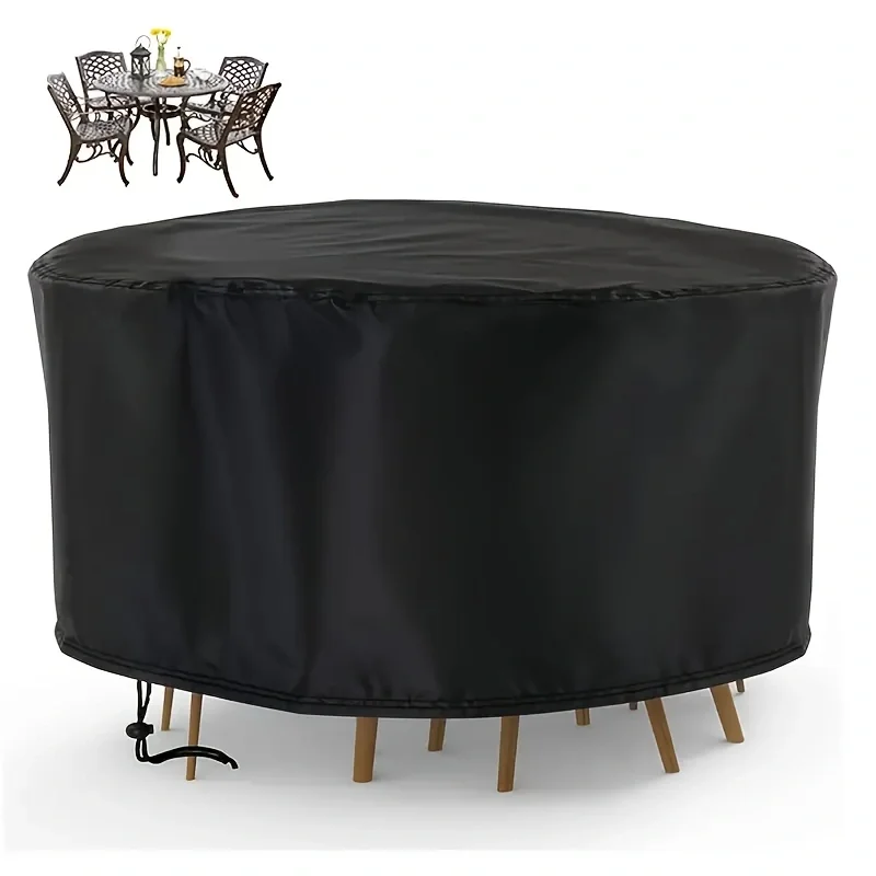 Waterdichte ronde hoes voor te - Outdoor Furniture Black recensie en prijs